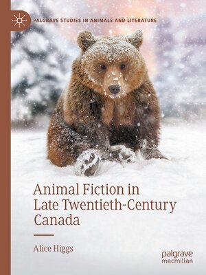 cover image of Animal Fiction in Late Twentieth-Century Canada